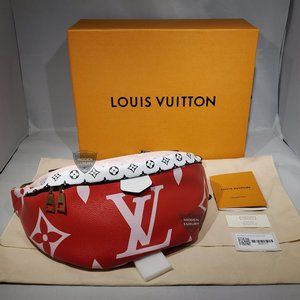 New Giant Monogram Bumbag Rouge Red Pink M44575
